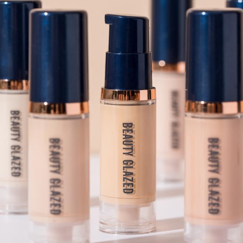 Full Coverage Matte Foundation Light Concealer Brighten Face Base Tone Whitening Face Makeup Long Lasting Liquid Cosmetic TSLM2