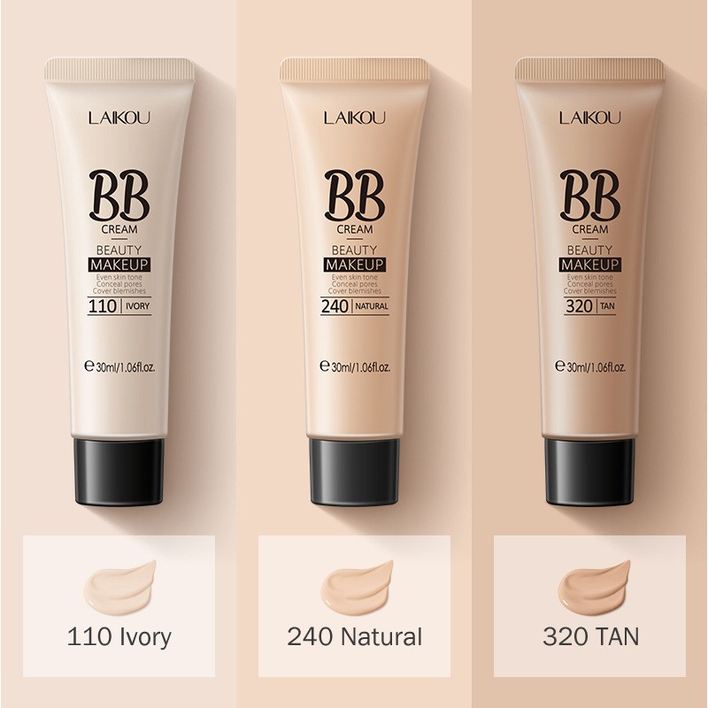 BB Cream 18 Hours Long Lasting Liquid Foundation Waterproof Acne Marks Flawless Natural Base Face Makeup Concealer Concealers