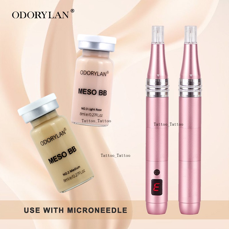 KROEN 8ml Meso Glow Cream BB Serum Effective Whitening Add Niacinamide/Peptide Base To Activate Brightening Anti-Aging