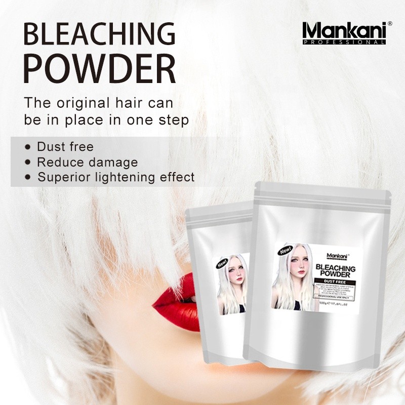 High Quality Professional 500g Hair Bleaching Powder Fading Hair Color Cream Dye Bleaching Agent Purifier Salon Product