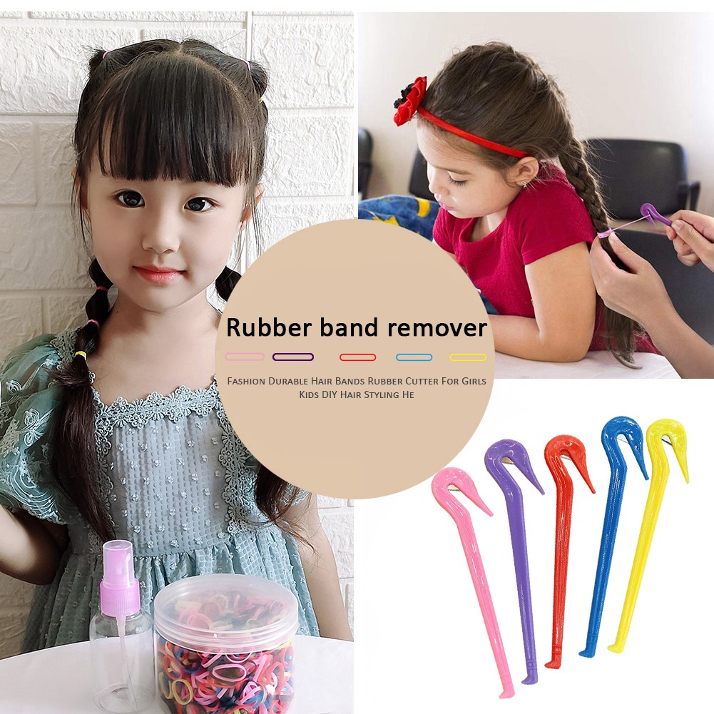 Hair Bands Rubber Cutter Do Not Hurt Hair Disposable Rubber Band Removal Tool Durable Salon Headwear Cutting Knife Accessories