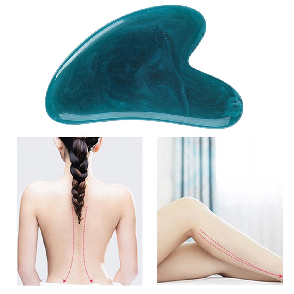 Chinese Gua Sha Scraper Tools Neck Body Acupuncture Spa Massage Beeswax Board Deep Tissue Relaxation Tools Promote Blood