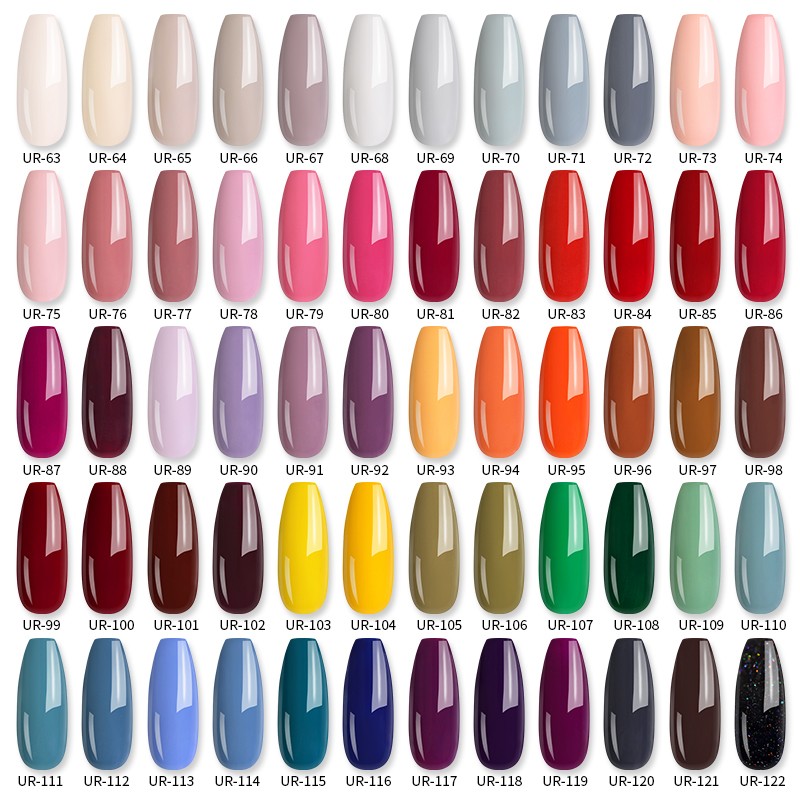 ur sugar 7.5ml gel nail polish nail color soak off uv gel varnish semi permanent uv gel nail art varnish base top coat