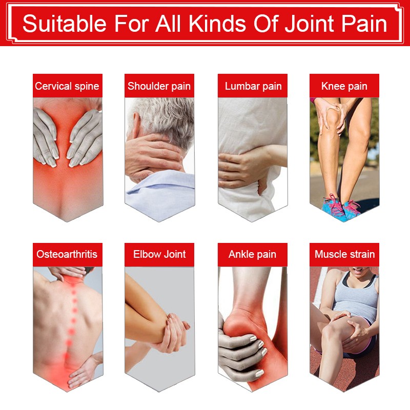 1PC Anti Arthritis Joint Pain Relief Ointment Tiger Balm Joint Plaster Effective Treatment Spondylitis Back Pain Massage Cream S042