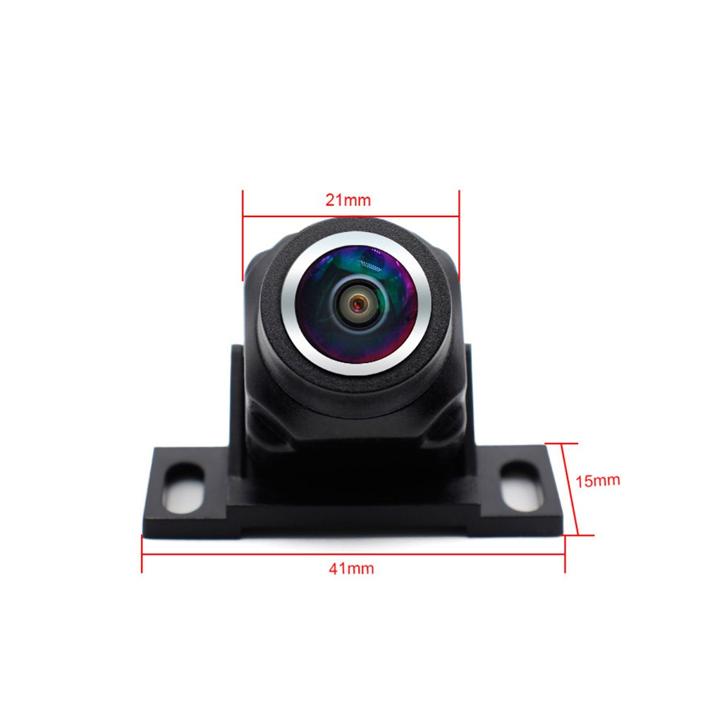 Smartour 1296*1080P HD Rear View Camera 180 Degree Silver Fisheye Car Camera Car Front Night Vision Backup Parking Reverse Camera