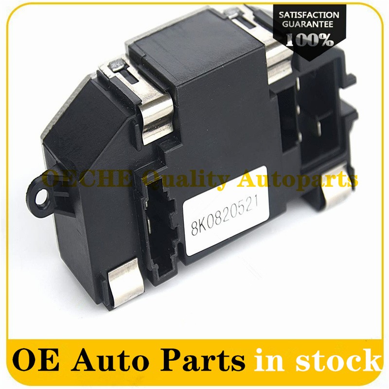 1P AP01 HAVC Blower Motor Resistor for Audi A4 A5 A8 Q5 S4 S5 S8 OE 8K0820521 8K0820521B 8K0820521C