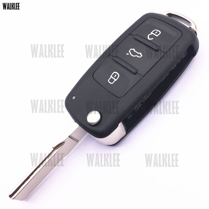 Wockley Remote Control For VW/VW 5K0837202AD Beetle/Caddy/Eos/Golf/Jetta/Polo/Scirocco/Tiguan/Touran/UP 5K0 837 202 AD 202AD