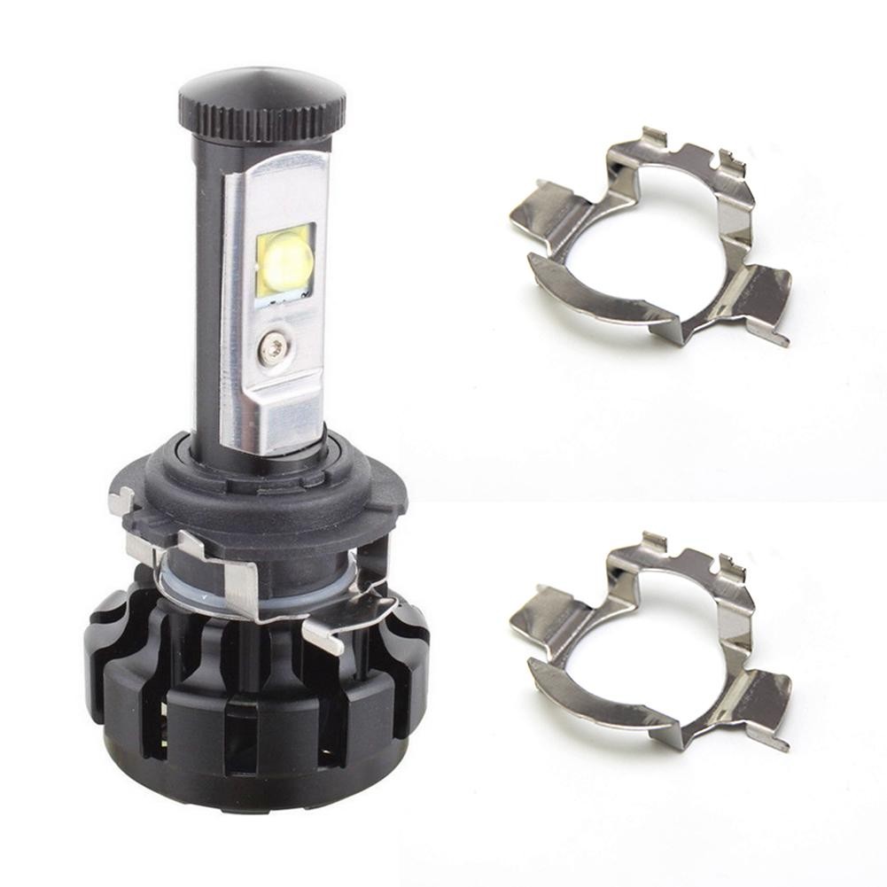 Car LED Headlight Bulb Holder Car Headlight Holder Socket Adapter For Benz, BMW, Audi, VW, Nissan, 2pcs