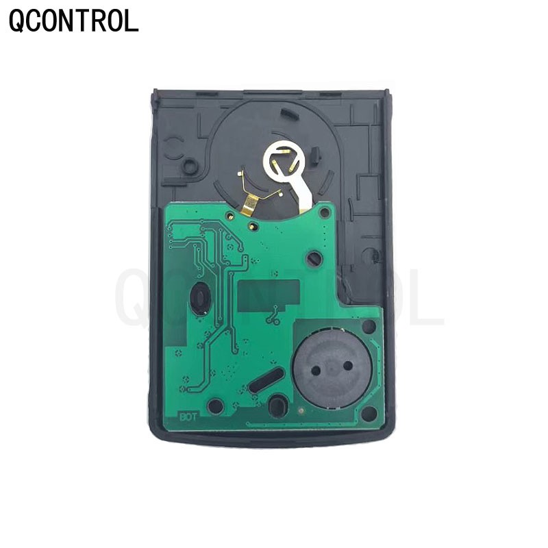 QCONTROL 4 Buttons Car Remote Smart Key for Renault Koleos Scenic 433Mhz with 7952 Chip