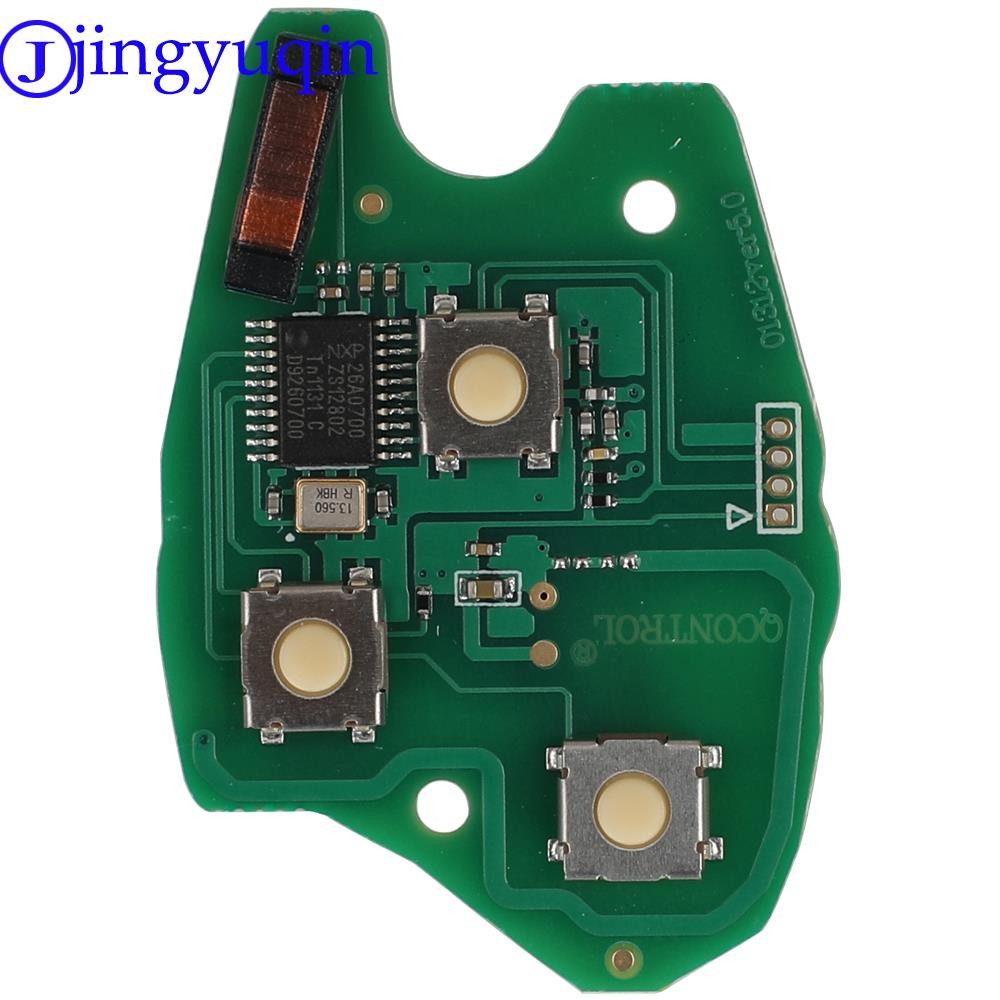 jingyuqin Chip for Remote Control Key PCF7946/pcf7947/4A 434MHz For Renault Trafic Vivaro Primastar Movano Keyless Replacement