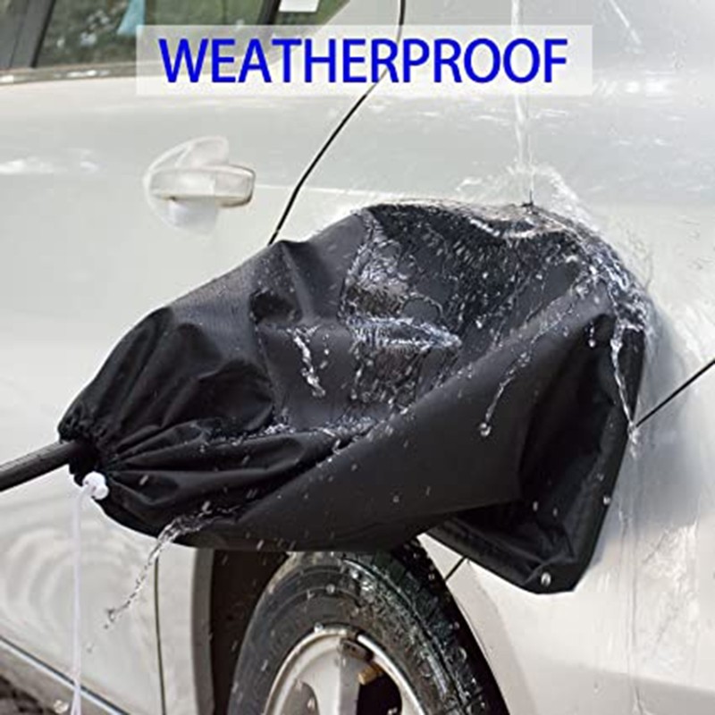 D7WD Magnetic Rain Cover For Car Electric Vehicle EV Charging Port Jack Hood Sleeve