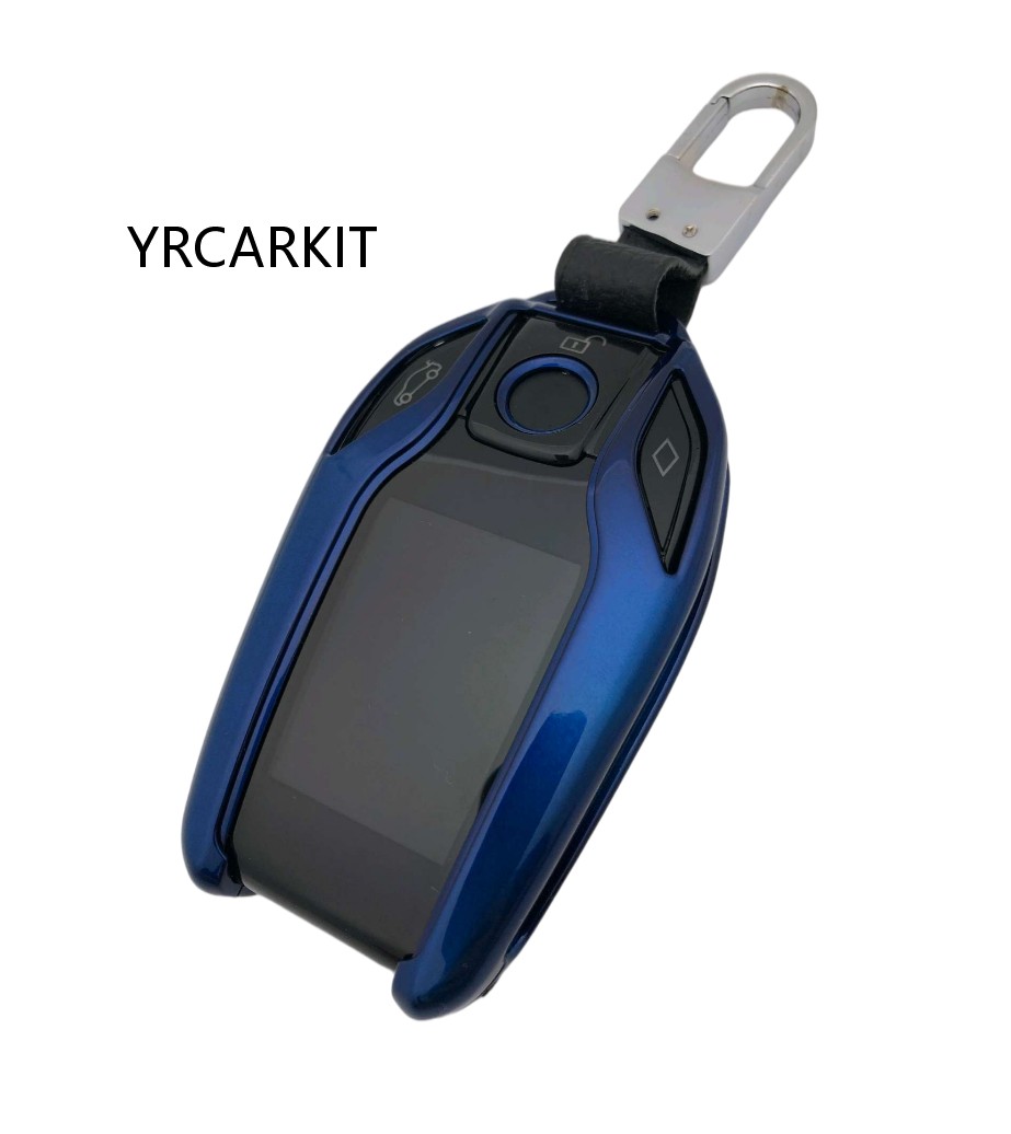 YRCARKIT Car Accessories LCD Smart Key Case Zinc Alloy Material CF400 CF500 Drop Protective High Quality