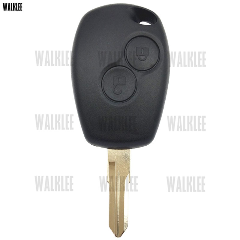 WALKLEY - Remote Car Key for Renault Megane Modus Clio Kangoo Logan Sandero Duster with Chip PCF7946 or PCF7947