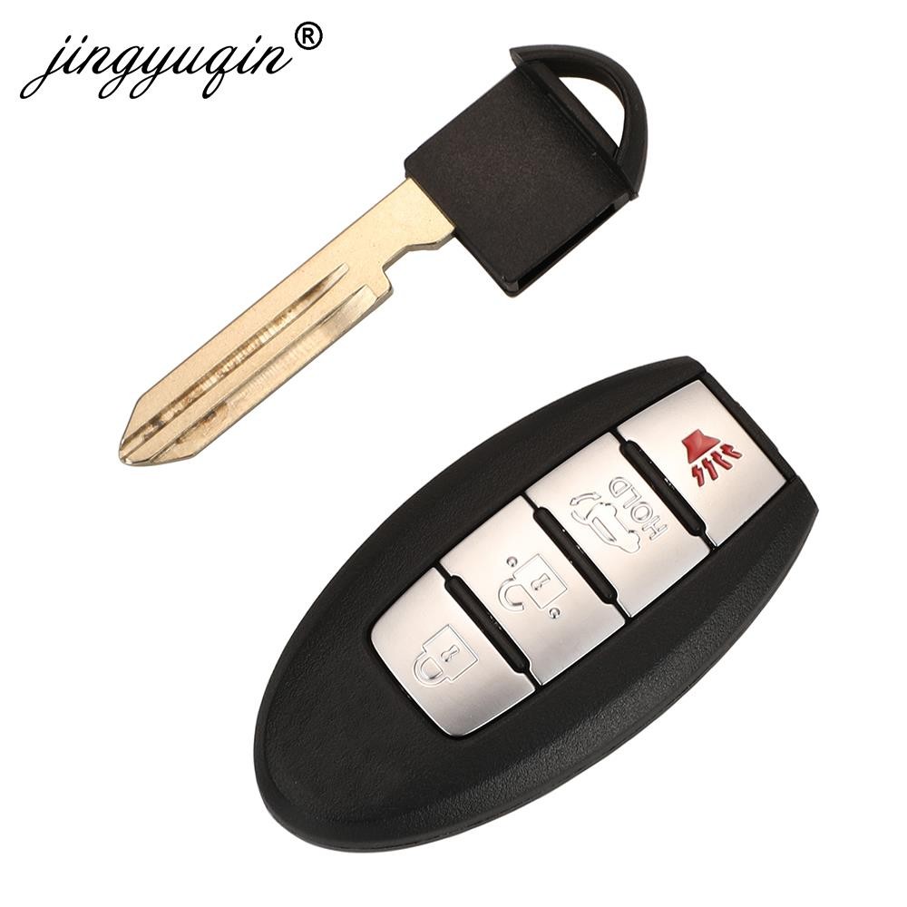 jingyuqin S180144106 433MHz 4A-PCF7953M Keyless Smart Car Remote Fob for Nissan Rogue X-Trail 2014 2015 2016 KR5S180144106