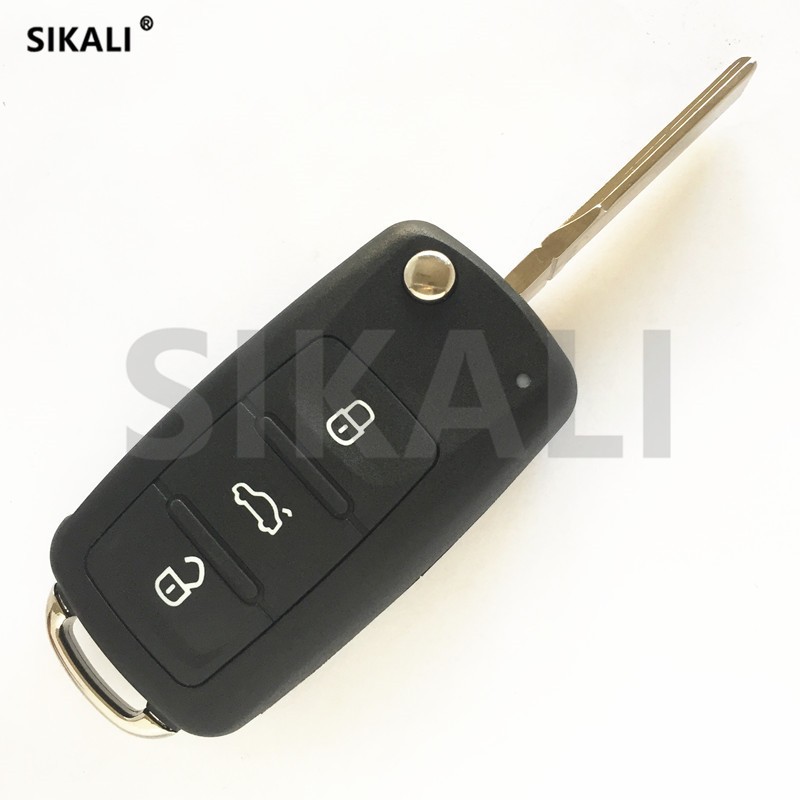 Remote car key with chip, for 3T0837202/5FA010413-00, for Citigo/Fabia/Octavia/Rapid/Roomster/Superb/Yeti, Skoda