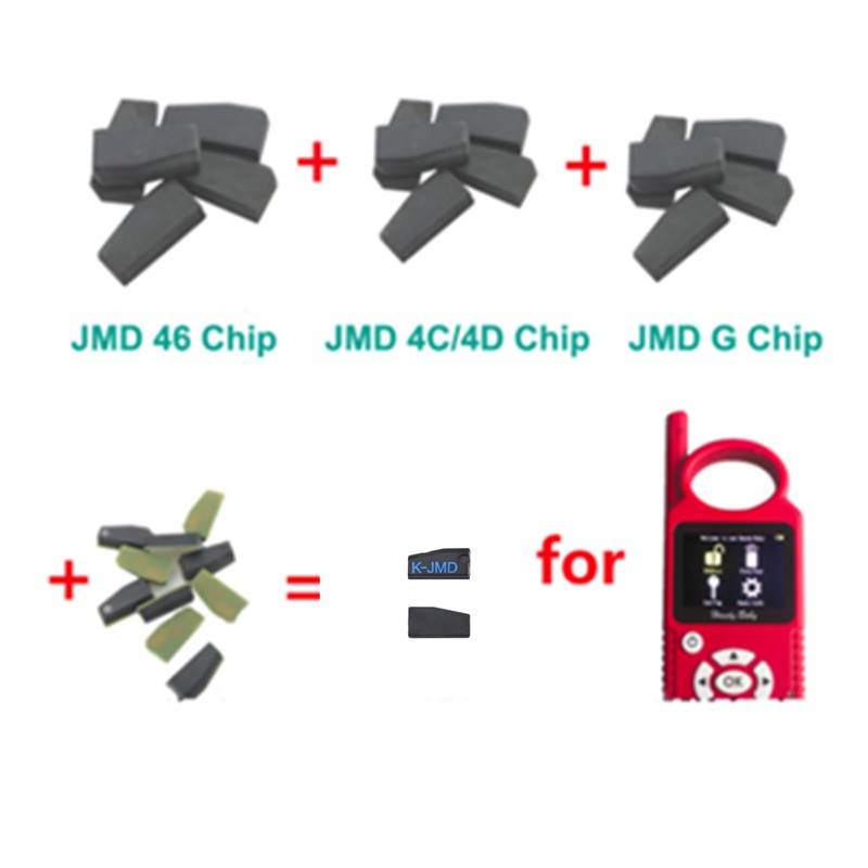 10 20 30 50 100pcs 2021 New Arrival Original JMD King Chip For Handy Child For Clone 46 48 4C 4D G T5 Chip