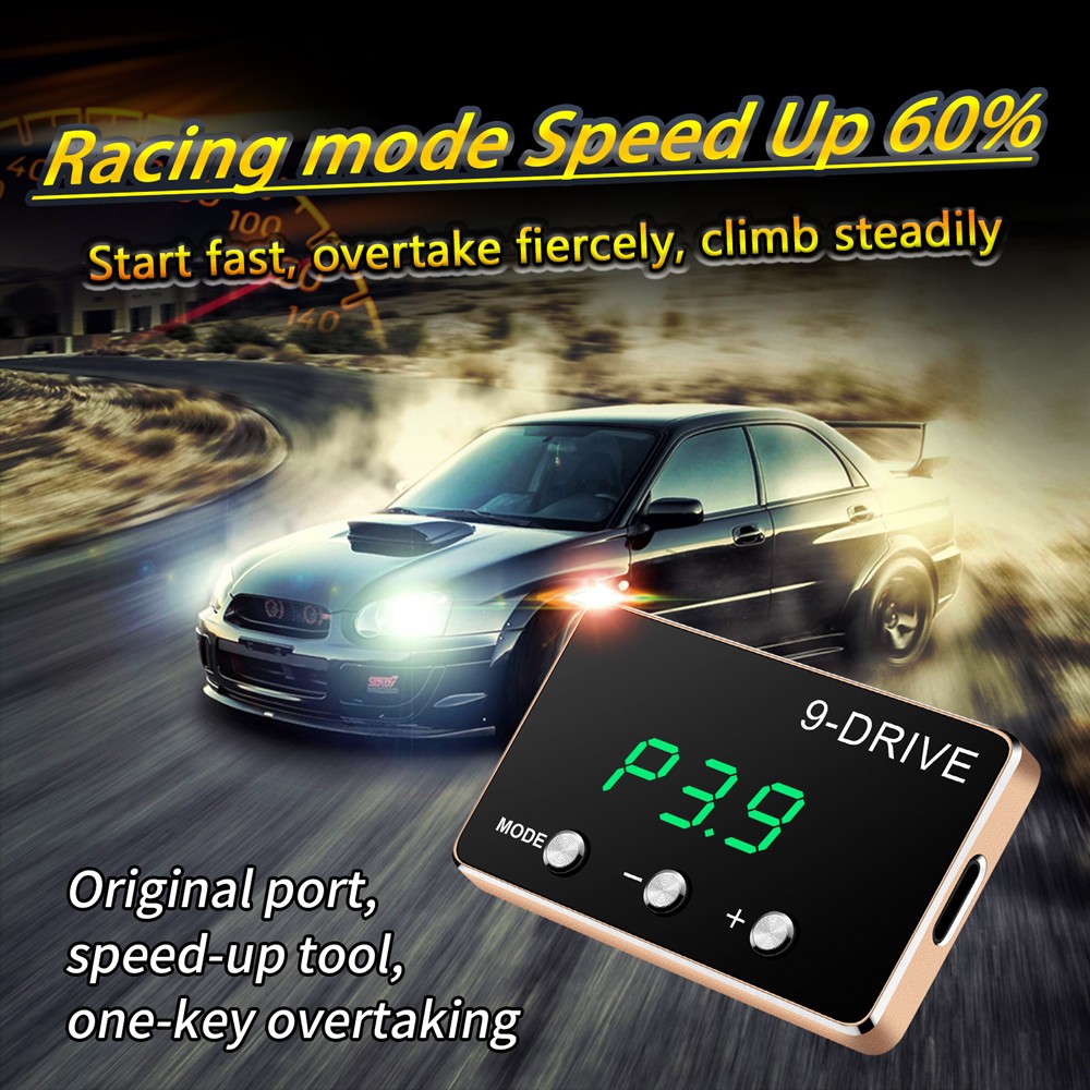 throttle controller accelerator tuning for car 9 engines 5 modes plug and play pedal portable auto electronic vber accessories