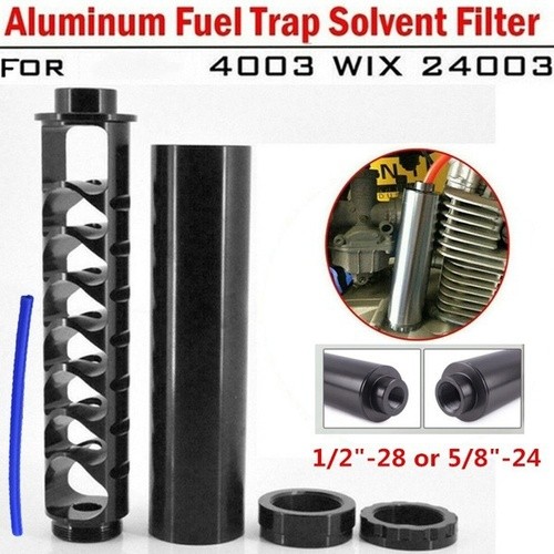 New 1/2-28 5/8-24 Spiral Single Core Car Fuel Filter for 4003 WIX 24003 Car Fuel Filter RS-OFI022-101