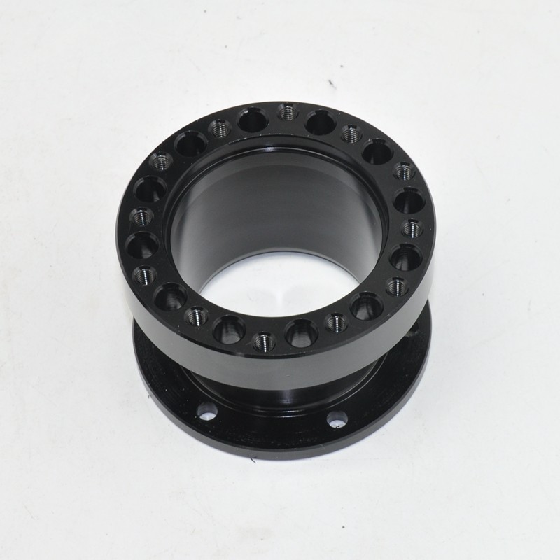 Universal Steering Wheel Hub Spacer 13mm 51mm 76mm 101mm 128mm Steering Wheel Hub Boss Kit Adapter Spacer Black