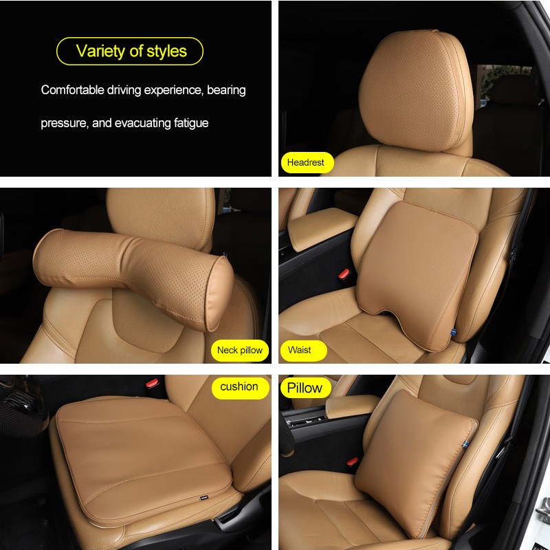 Car Neck Seat Cushion Headrest Car Accessories For Volvo Xc60 S60 s40 S80 V40 V60 v70 v50 850 c30 XC90 s90 v90 xc70