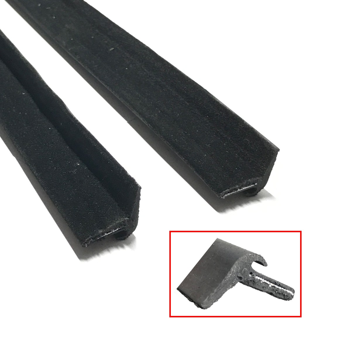 for mercedes w123 door window seal rubber horizontal weatherproof set 4pcs E class 1975-1985 A1237250365