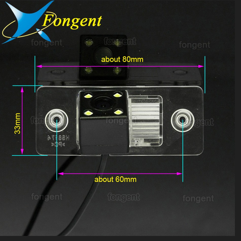 Car Reversing Camera For Volkswagen Tiguan Santana Touareg polo passat golf scirocco jetta bora mk4 2010 2009 2008 2007 2006 2005