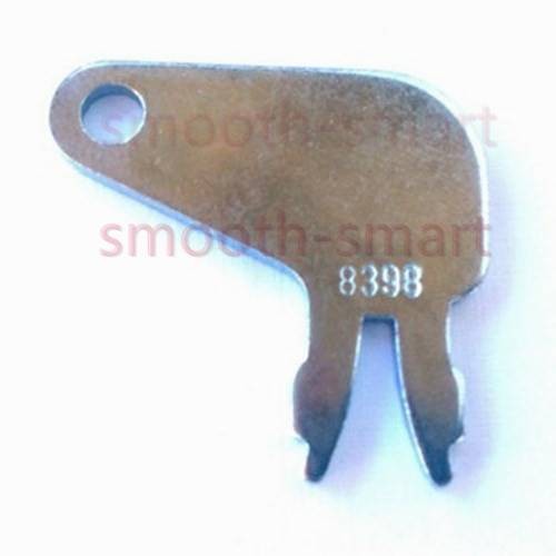 (6) Keys 8398 8H5306 8H-5306 for CAT for Caterpillar Master Disconnect Key 931B 931C 933 933C 935B 935C 939 939C 941 943 951B