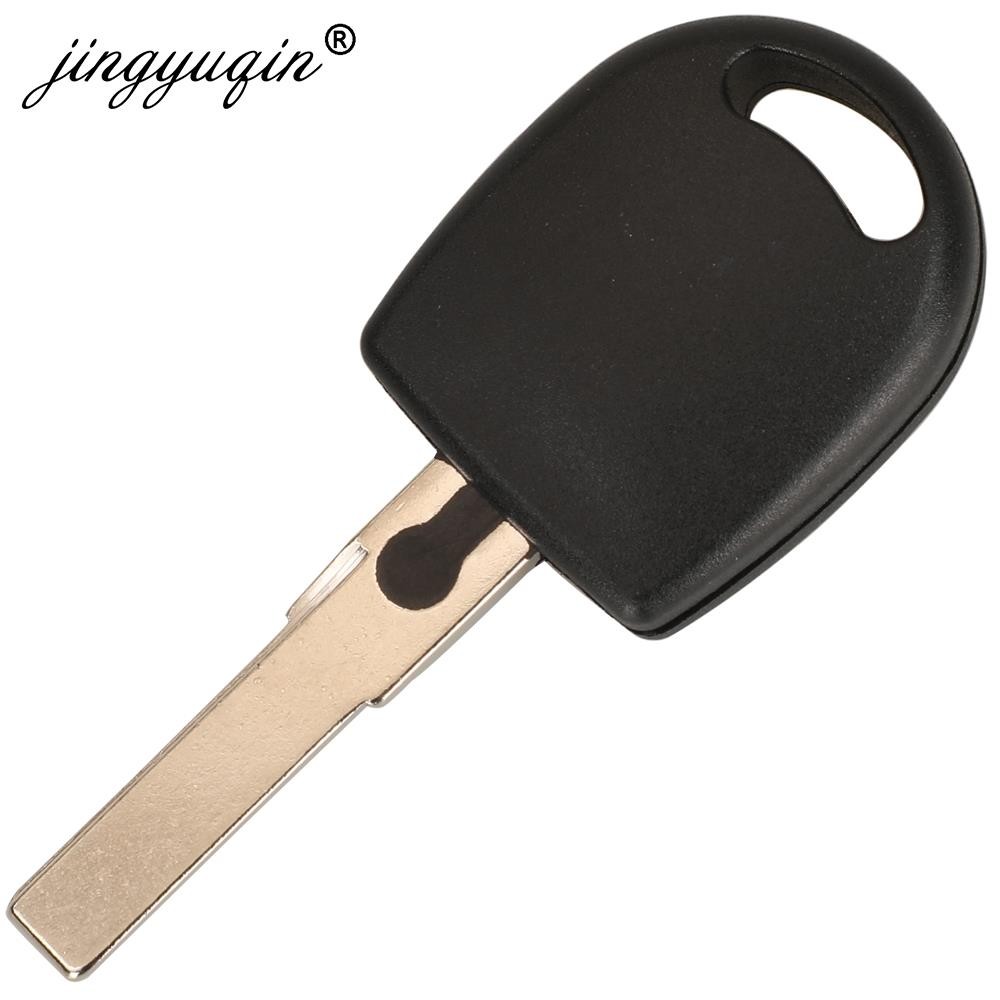 jingyuqin Remote Fob Car Transponder Key ID48 Chip For VW Polo Bora B5 Passat Skoda Seat Caddy Lupo Sharan Transporter Key Shell