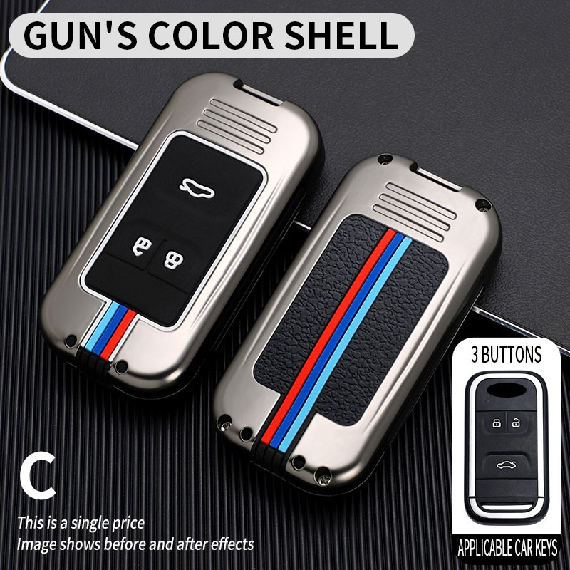 Car Key Case For Chery 8 7 5X 2019 2020 Tiggo 8 Tiggo 7 Smart Keyless Remote Cover Fob Key Cover Set Accessories