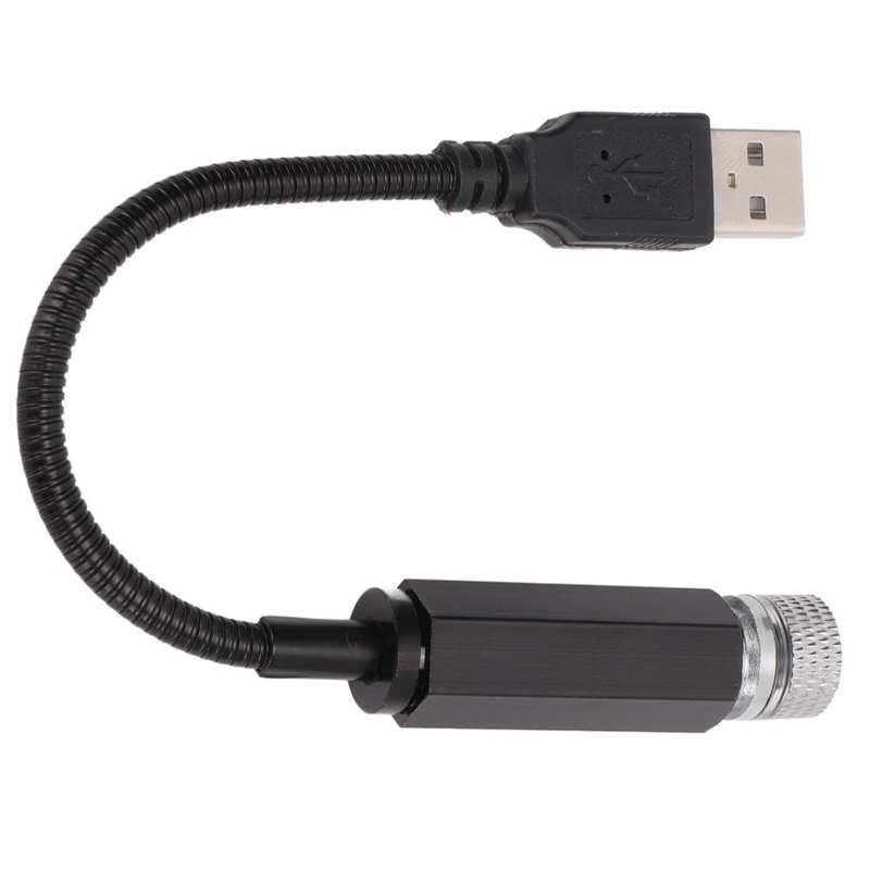 USB ستار ليلة ضوء السماء العارض جو مصباح متعدد الوضع لسقف السيارة للمنزل