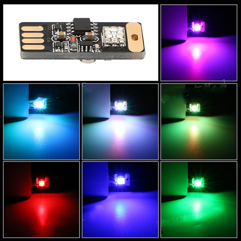 Led Usb سيارة ذكي بالصوت تحريض الموسيقى إيقاع مصباح لتهيئة الجو الحنطور اكسسوارات Ходовые Огни Для Авто 12v