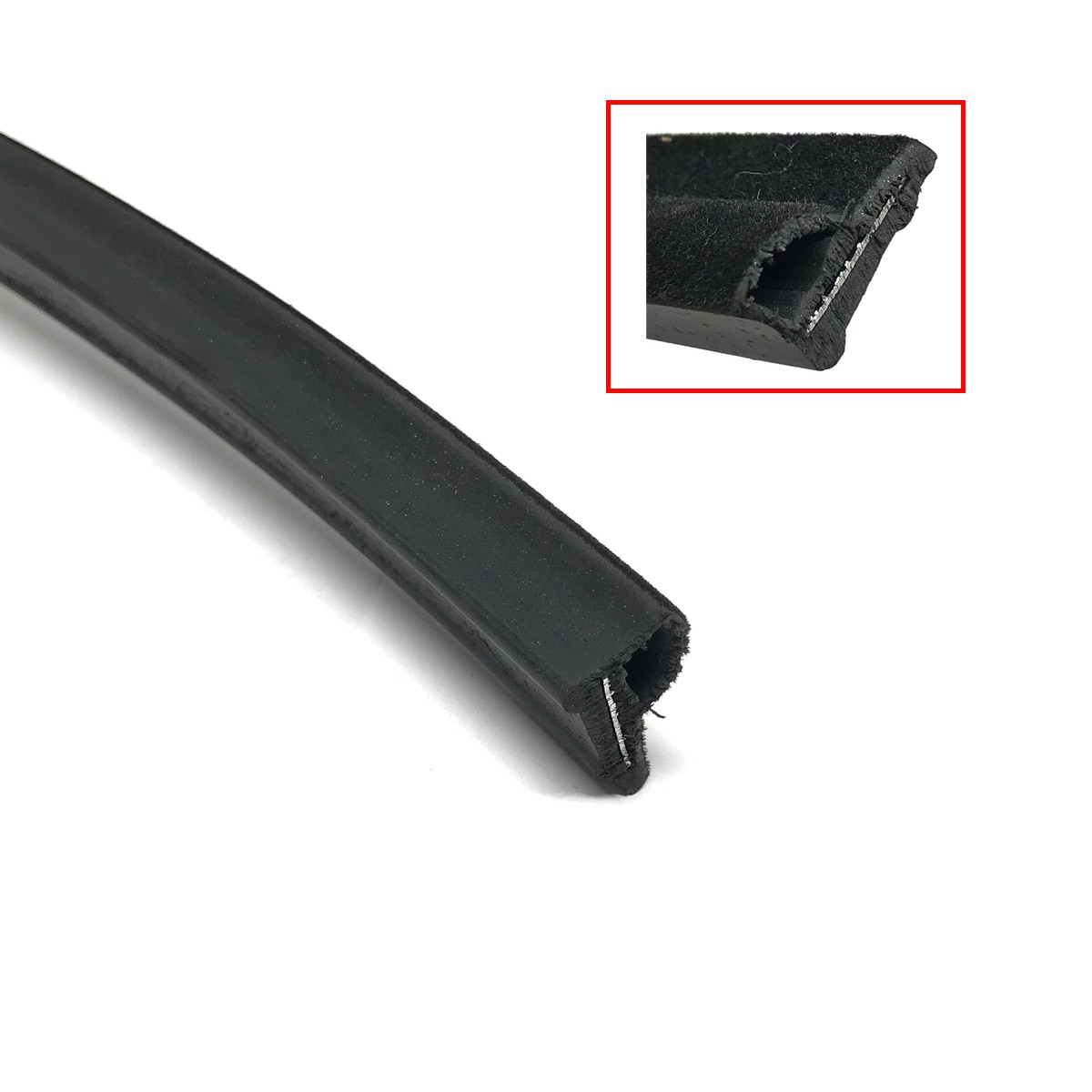 For Mercedes w114, w115 door window seal horizontal rubber weatherproof set 4pcs E class 1968-1975 A1157250965