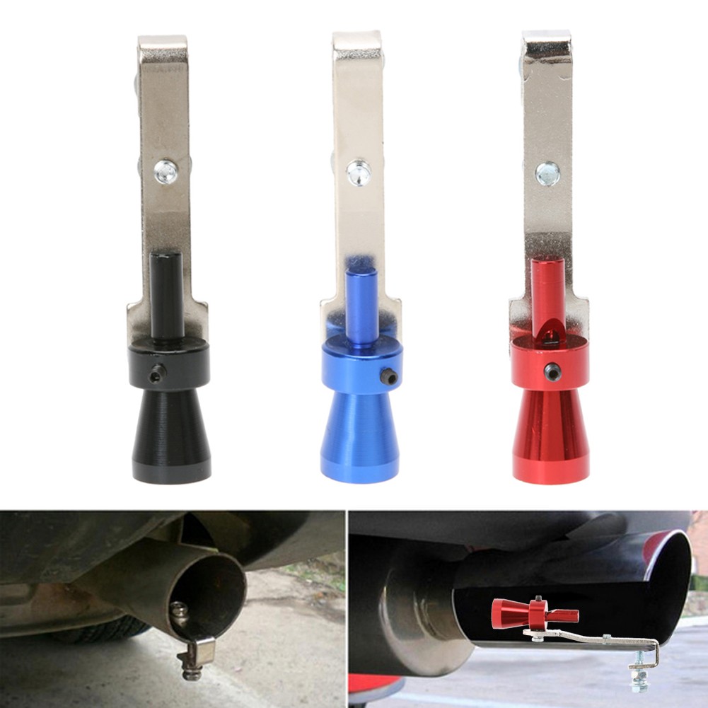 Size S Universal car turbo sound simulator 1pc whistle turbo car retrofit device, exhaust pipe, turbo whistle, car whistle