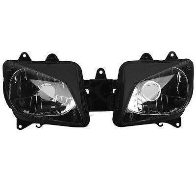 Motorcycle Front Headlight Lamp Assembly For Yamaha YZF-R1 YZFR1 YZF R1 1998-1999 98 99 Black