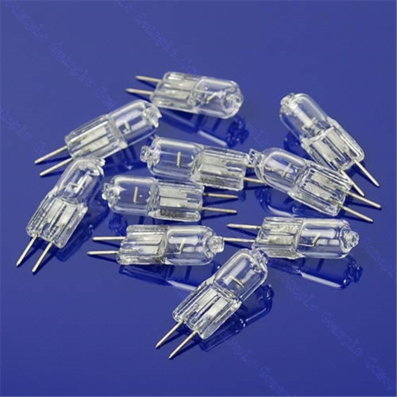 New 10 X Halogen Light Lamp Bulb Capsule 20W 20W 12V G4 Base JC Type 2 Pin LIO