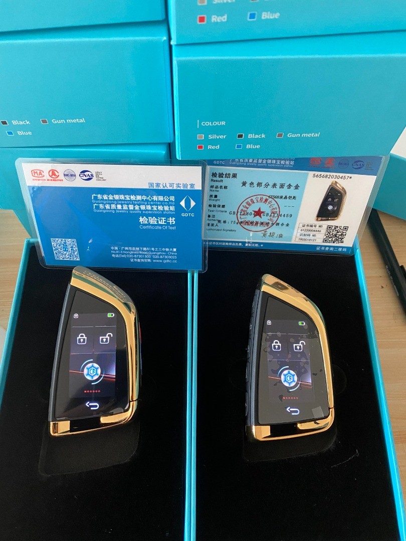 CN112 23K Gold Limited Edition Updated Version Modified Universal Smart LCD Screen For Toyota BMW Audi Benz Ford Honda Fiat