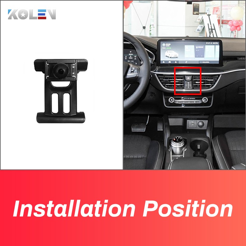 Car Mobile Phone Holder For Ford Focus MK4 2020 GPS Gravity Air Vent Outlet Holder Mounts Special Navigation Bracket Accessories