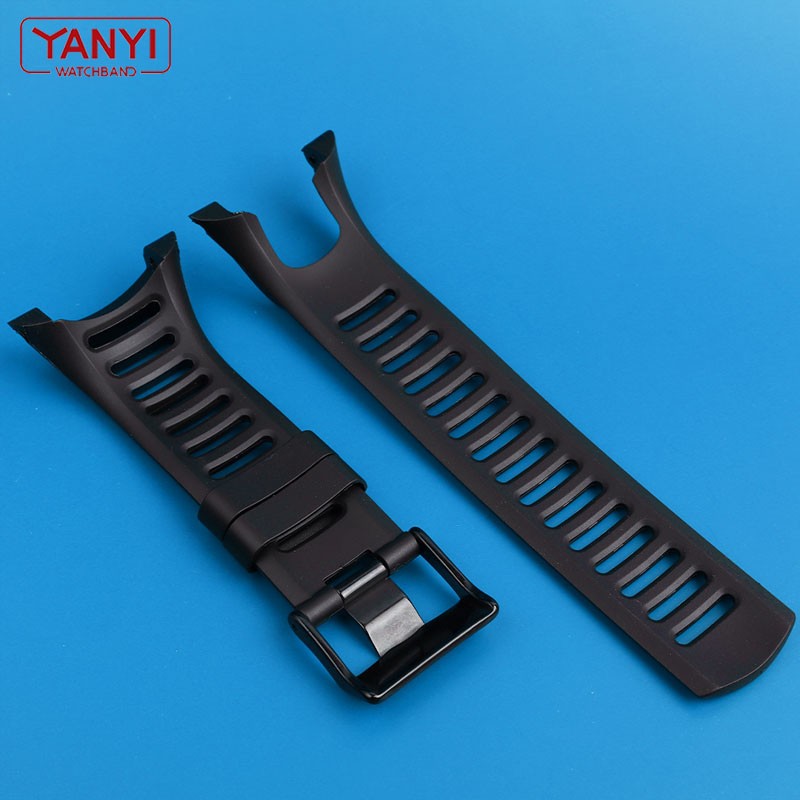 Rubber Watchband for Suunto Watch Band Ambit 1/2/2S/2R/3 Sport/3 Run/3 Peak Watches Replacement Wrist Bands Elastic Strap