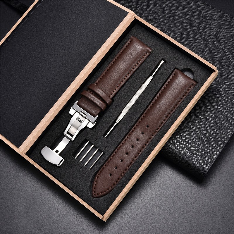 Soft Leather Watch Straps for Samsung Galaxy Gear S3 Business Strap Bracelets Men Women Watches 18mm 20mm 22mm 24mm