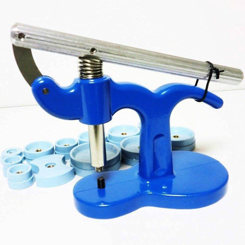 Professional bezel opener, watch insert, watchmaker, repair tool kit, with crystal glass case