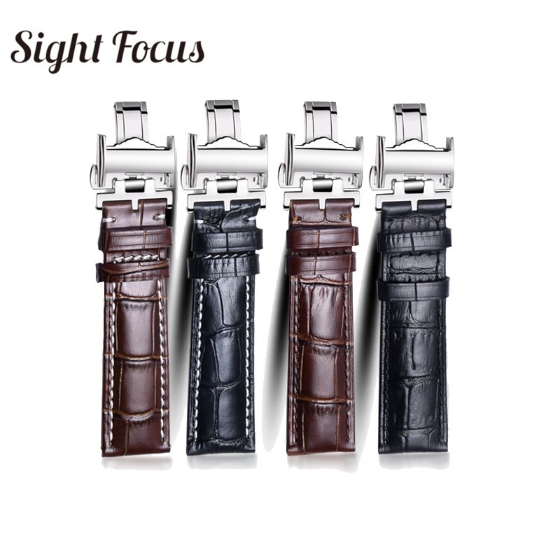 Calfskin Watch Band for Longines Masters Collection Watch Strap Strap Bracelet Cowhide Leather 13 14 15 18 19 20 21 22 mm Strap L3