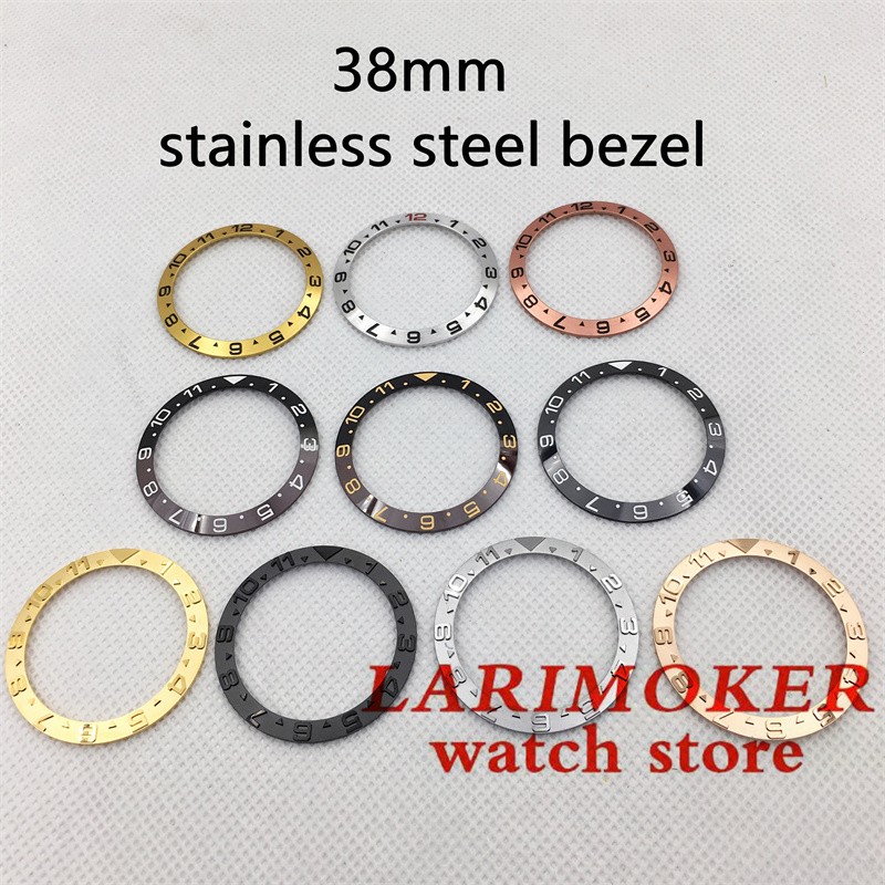 38mm ceramic bezel insert for 40mm submarine automatic men's watch