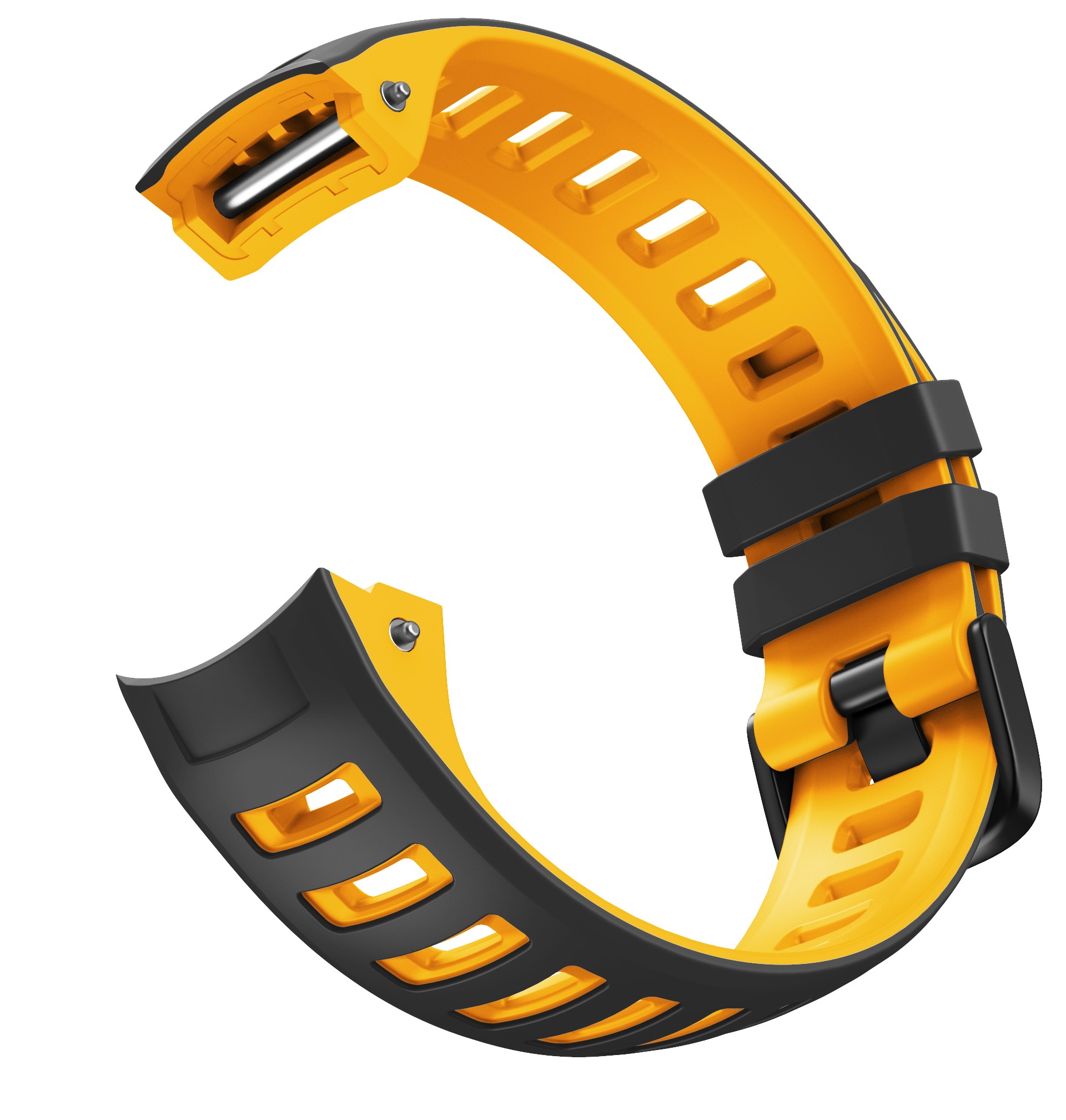 Two Tone Silicone Watch Band Compatible with Garmin Instinct/Tide Instinct/Solar Instinct/Instinct Tactical Band High Quality