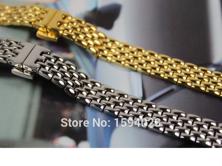 10mm T058009A T-TREND High Quality New Watch Parts Solid Stainless Steel Watch Band Watch Bands For T058 Free Shipping