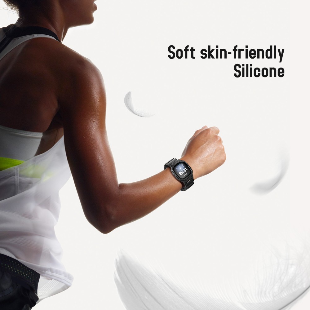 Watches For Fitbit Versa3 Sense Watch Strap Band Case Armor Bumper Bracelet Sport TPU Shell Wristband Accessories