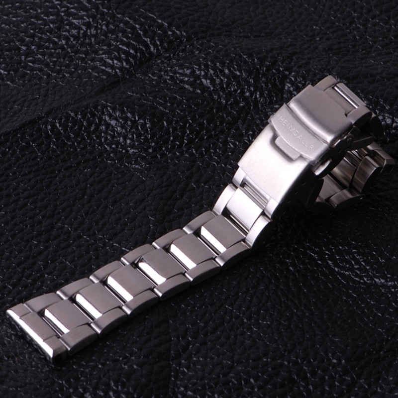 Heimdallr strap solid 22mm width stainless steel tuna SBBN 316L stainless diving watch band