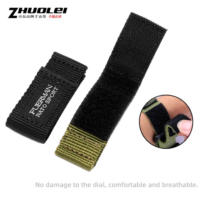 Hot Top Nylon Dark Blue Watch Strap for S-Eco No. 5 007 Series Sport Watchband 20mm 22mm 24mm Band