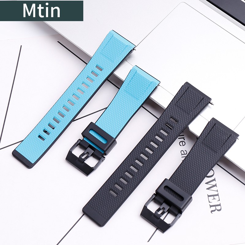 Resin Rubber Strap Men Pin Buckle Watch Accessories For Casio GA2000 Prg-650 PRW-6600 Wristband Sport 24mm Watches