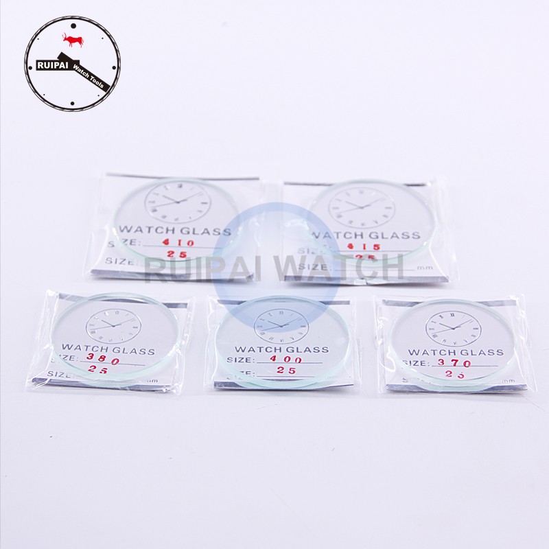 Wholesale 2pcs/lot 2.5mm thick watch glass, 26.5mm-45mm waterproof watch replacement parts quality crystal watch, 2pcs watch glass