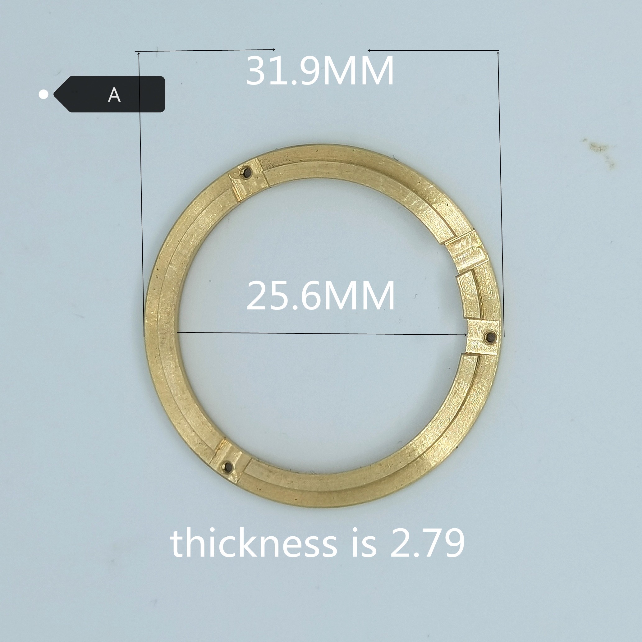 Free Shipping Metal Ring Fit Selection ETA 2836/2824/2892 Miyota 8215/8200 Mingzhu3804 2813 Automatic Movement